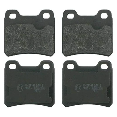 Imagen de FEBI BILSTEIN 16135 Juego de pastillas freno Eje trasero excl. contacto avisador desgaste OPEL: Astra F Berlina, CC, Calibra A
