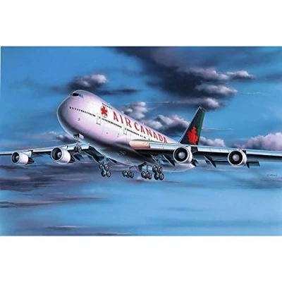 Imagen de Revell B 747 200 Other License Boeing &quot;Air Canada, Kit de Modelo, Escala 1:390 (4210) (04210), Color Agua