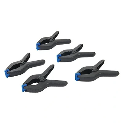 Imagen de Silverline Tools 250150 Pinzas de Sujeción con Resorte, Mordaza 160 mm, 5 Piezas