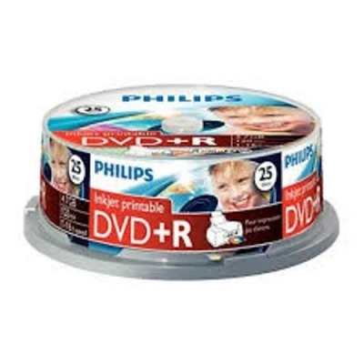 Imagen de Dvd+r Philips 25 Pack 16x/4.7gb