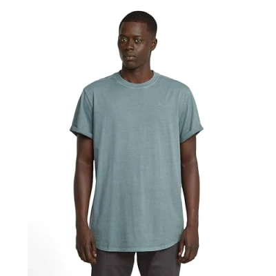 Imagen de G STAR Lash Overdeyed T Shirt, Camiseta Hombre, Gris (Bolt Grey GD D16396 2653 h044), M