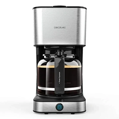 Imagen de Cafetera de goteo Cecotec Coffee 66 Heat, 950 W, 12 tazas, Tecnología ExtemeAroma, Jarra 1.5L, Autoapagado, Inoxidable