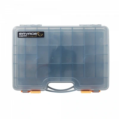 Imagen de Savage Gear Lurebox 2 Sided Smoke L 29,5x20,5x2cm Caja señuelos