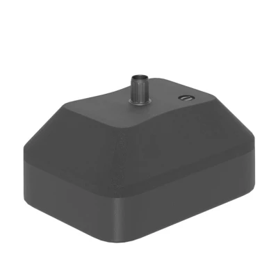 Imagen de Outsunny Base para Sombrilla Soporte Parasol Pie Rellenable con Agua 20L o Arena 24kg Jardín Terraza Negro