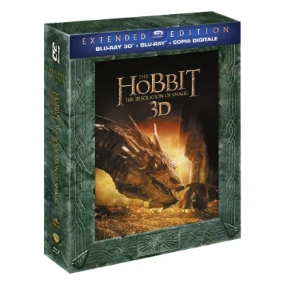 Imagen de Lo Hobbit La desolazione di Smaug (2D+3D) (extended edition) [Italia] [Blu ray]