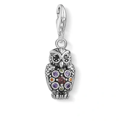 Imagen de Thomas Sabo Colgante Charm de Mujer &quot;Gato siamés Club&quot;, Plata Ley 925, Plateado