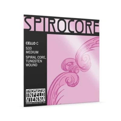 Imagen de Thomastik cuerda para Violonchelo 4/4 Spirocore Do núcleo flexible en espiral, entorchado wolframio, medio