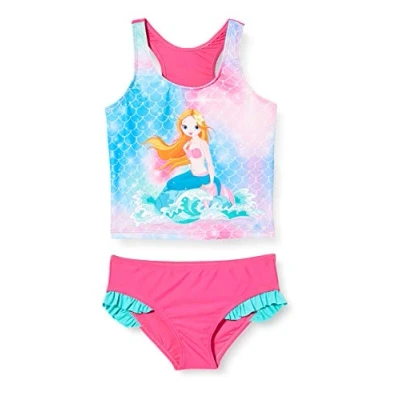 Imagen de Playshoes Meerjungfrau, Bañador Niñas, 18 Pink, 110 116