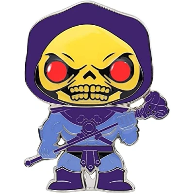 Imagen de Funko Pop! Enamel Pins: Masters Of The Universe Skeletor Del Universo Broche Coleccionable para Mochilas Y Bolsos Idea de Regalo Mercancia Oficial TV Fans