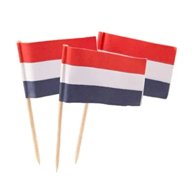 Imagen de Folat B.V. Recogedores de Fiesta con Bandera Holandesa, Multicolor, 13 cm (7791)