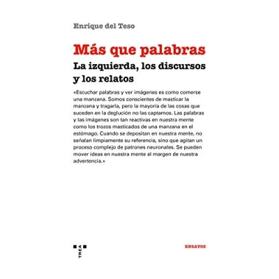 Imagen de Más Que palabras. La izquierda, los discursos y Lo relatos: 7 (Trea Ensayos)