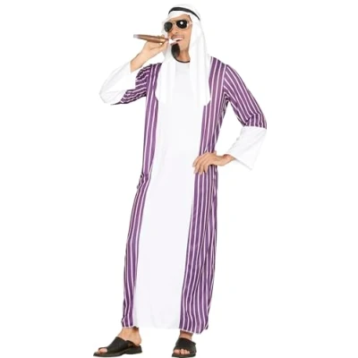 Imagen de FIESTAS GUIRCA Disfraz de Jeque Hombre Talla L 52 54