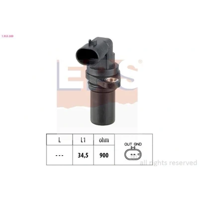 Imagen de EPS 1.953.389 Sensor de Cigueñal Made in Italy OE Equivalent ALFA ROMEO: 147, GT, 156 Berlina