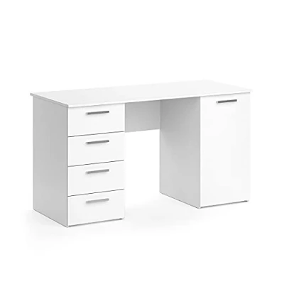Imagen de Vicco Escritorio Nico, Blanco, 137 x 60 cm