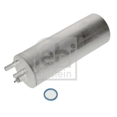 Imagen de FEBI BILSTEIN 183406 Filtro Combustible de tubería, con conexión para sensor agua, tapón roscado descarga agua junta anular