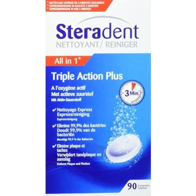 Imagen de Steradent Ta Plus 90Cpr