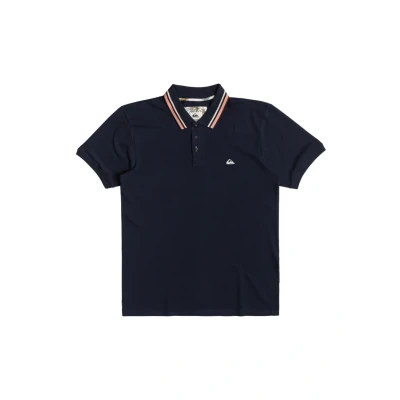 Imagen de Quiksilver LOIA Polo, Hombre, Talla: Large, Dark blue denim