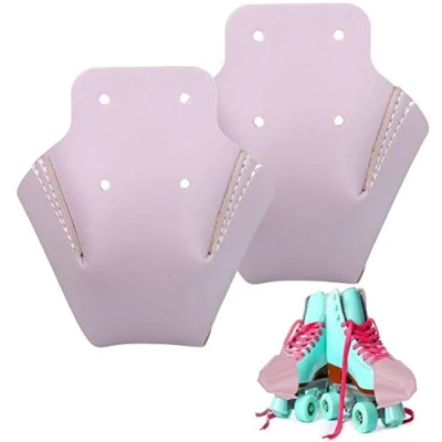 Imagen de Kagodri Funda protectora para dedo del pie patín, 1 par de protectores cuero artificial, patín ruedas, almohadillas protectoras