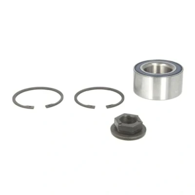 Imagen de MEYLE 714 502 0004 Juego de Cojinete rueda eje delantero, ambos lados con material montaje añadido ORIGINAL Quality 75 bolas