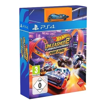 Imagen de Hot Wheels Unleashed 2 Turbocharged Pure Fire Edition (PlayStation PS4) [Alemania] [Blu ray]