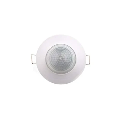 Imagen de HUBER MOTION 12 detector de presencia 360 para interiores I movimiento empotrado, 3 sensores y lentes matriciales techo apto LED, sensor movimiento, tecnología hilos