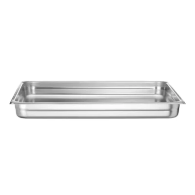 Imagen de HENDI Recipiente GN 2/1, contenedor GN,apilable,resistente a Temperaturas de 40 300C,apto para hornos,congeladores,calientaplatos,baño María,19L,650x530x(H) 65mm,acero inoxidable 18/10