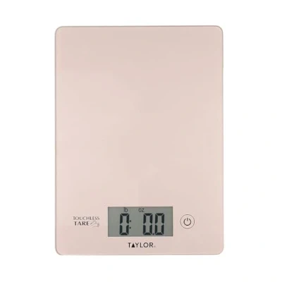 Imagen de Taylor Pro Báscula de Cocina Digital con Sensor Manos Libres para Alimentos Secos y Líquidos en Caja Regalo 5kg / 5000ml Rosa Dorado