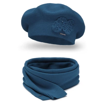 Imagen de Vivisence SET Bufanda, Mujer, Talla: One Size, Blue