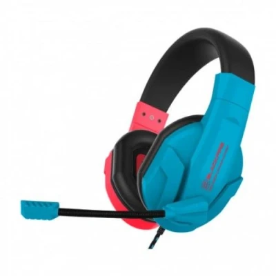 Imagen de Auriculares gaming Ardistel Blackfire NSX Neon, De diadema, Con cable, Para Nintendo Switch/ Lite, Azul