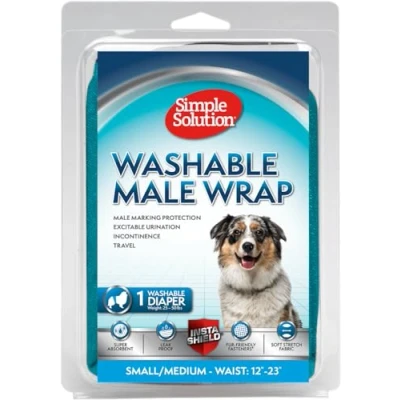 Imagen de Simple Solution lavable perro macho envoltura, medio
