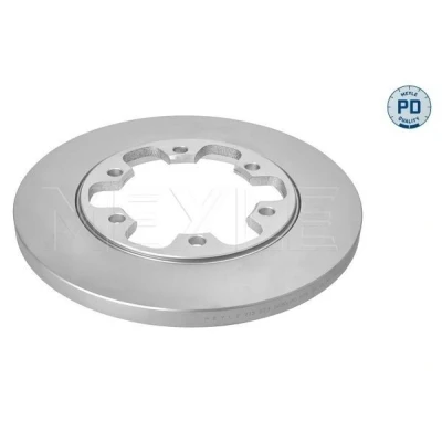 Imagen de MEYLE 715 523 0030/PD Disco de freno Eje trasero 308 18 6 148 macizo revestido láminas zinc FORD: Transit V363 Furgón