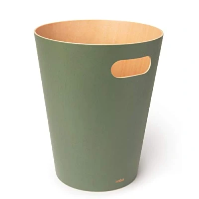 Imagen de Umbra Woodrow Cesto de basura, con capacidad 7.5 l, Madera pícea
