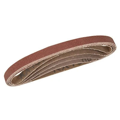 Imagen de Silverline, nastro abrasivo, 10x330 mm, 40, 60, 2x80, 120 g, confezione da 5, marrone, 338767