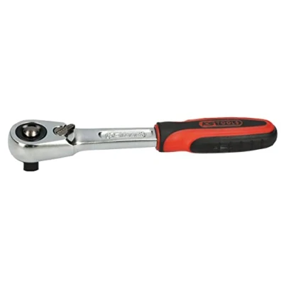 Imagen de KS TOOLS 920.1416 Mini trinquete reversible de 72 dientes 1/4 pulgadas Ultimate L.115 mm