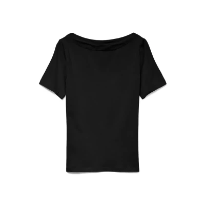 Imagen de Vero Moda Vmpanda Modal S/S Top Noos, Negro, XXL para Mujer