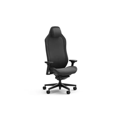 Imagen de Fractal Design Refine Fabric Dark Silla Gaming ergonómica de Escritorio Oficina Reposabrazos Ajustables 4D Respaldo Alto Cojín Lumbar