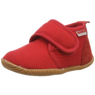 Imagen de Giesswein Türnberg, Zapatillas Algodón Unisex niños, Rojo Bright Red, 19 EU