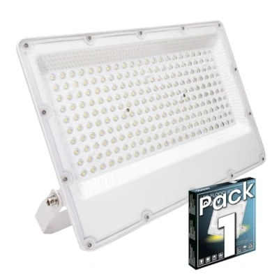 Imagen de LED ATOMANT Foco Proyector Exterior 200W, Color Blanco Frio (6500K), Impermeable IP65, 20100 Lumenes, Jardin, Luces