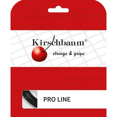 Imagen de Kirschbaum Pro Line 2 Garniture Cordaje de Tenis, 2, Negro, 1,30 mm x 12 m