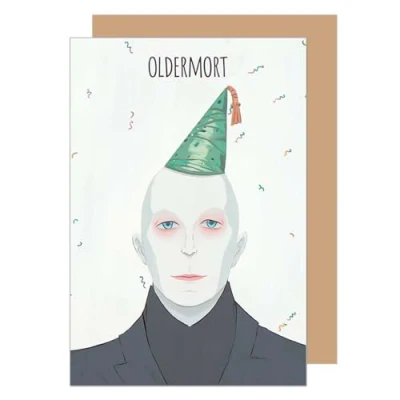 Imagen de Edition Seidel tarjeta de cumpleaños premium con sobre, felicitación, cumpleaños, para hombre, mujer, adolescente, oldermort humor divertido (G3688