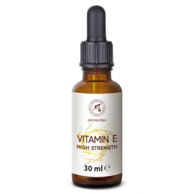Imagen de Alta Resistencia Pura Vitamina E 30 ml Concentrado Gotas Natural Base Cosmética para el Cuidado de la Piel Cara Cabello Uñas Belleza