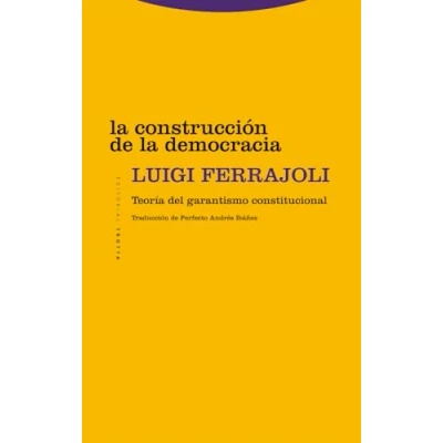 Imagen de la construcción de democracia: Teoría del garantismo constitucional (ESTRUCTURAS Y PROCESOS DERECHO)