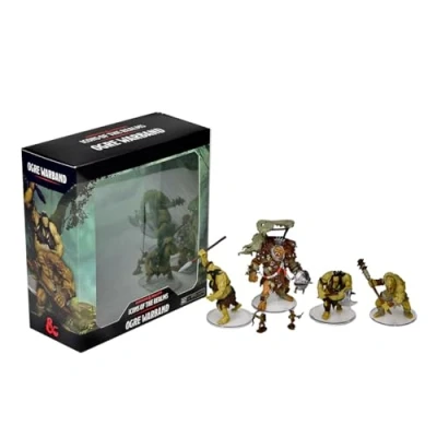Imagen de WizKids D&amp;D Icons of The Realms: Ogre Warband 4 Figure Pre Painted Miniature Set, Dungeons &amp; Dragons RPG Figures