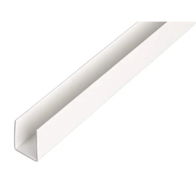 Imagen de Alberts 484545 Perfil en U, Plástico, blanco, 1000 x 21 20 mm