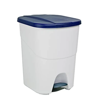 Imagen de Denox DEN106 Pedalbin Ecológico 40 litros, Azul, 393x352x470 mm