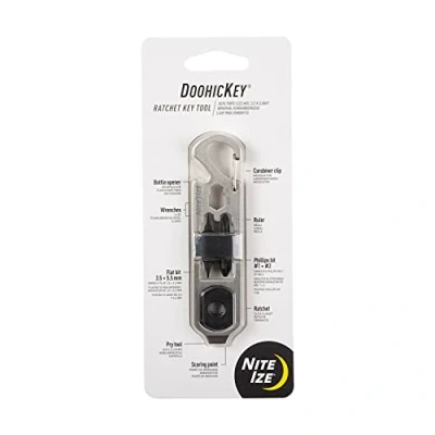 Imagen de Nite Ize DoohicKey Herramienta de llave carraca Acero inoxidable