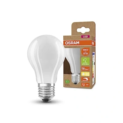 Imagen de OSRAM Lámpara SUPERSTAR+ CLASSIC A GLFR 60 LED, E27, forma bombilla, 4,3W, 806lm, 2700K, luz blanca cálida, regulable, tecnología de filamento optimo consumo energético
