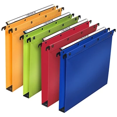 Imagen de OXFORD Clasificador estándar de 8 compartimentos Osmose A4, manta polipro, colores surtidos
