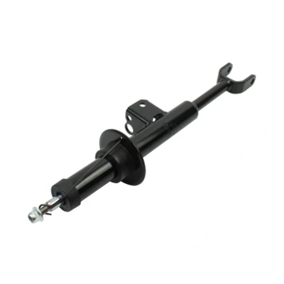 Imagen de MAXGEAR 11 1378 Amortiguador Eje delantero, izquierda Presión de gas Bitubular con asiento muelle Horquilla abajo, Espiga arriba