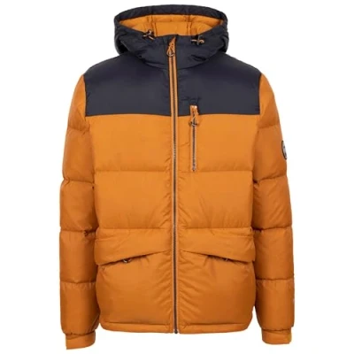 Imagen de Trespass Chaqueta de plumón acolchada para hombre, exteriores, informal, Erris, Bondi azul, M